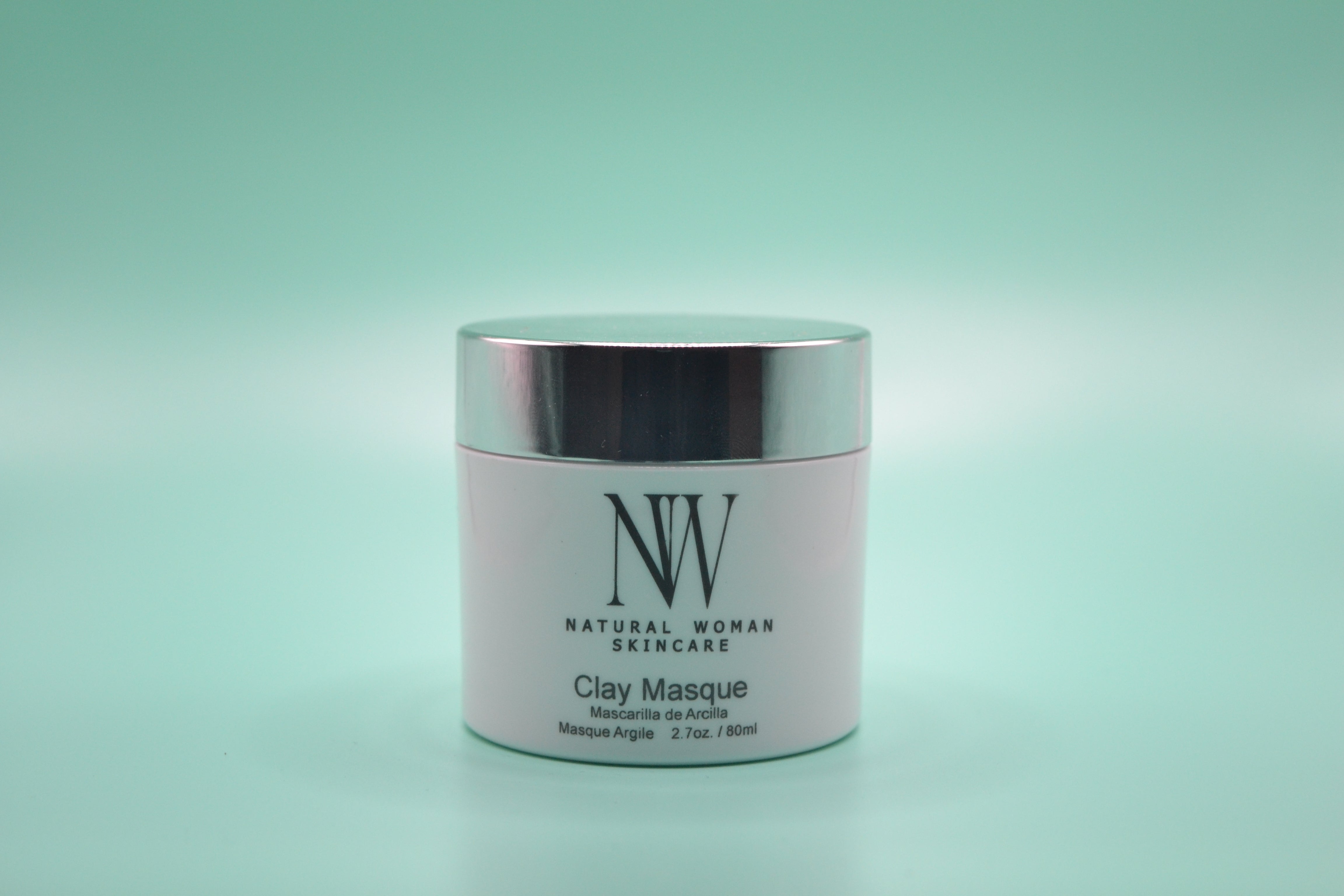 Clay Mask with Safflower Oil and Aloe- 2.7oz